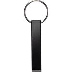 Recycled aluminium key holder Anneliese, black (1097567-01)