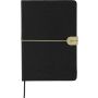 Recycled felt notebook (A5) Dario, black
