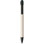 Recycled milk carton ballpen Heike, black (1097475-01)