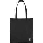 Recycled nonwoven (80 gsm) shopping bag Vian, black (1267590-01)