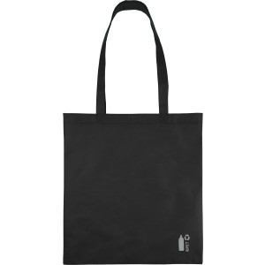 Recycled nonwoven (80 gsm) shopping bag Vian, black (Shopping bags)
