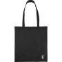 Recycled nonwoven (80 gsm) shopping bag Vian, black