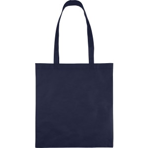 Recycled nonwoven (80 gsm) shopping bag Vian, blue (Shopping bags)