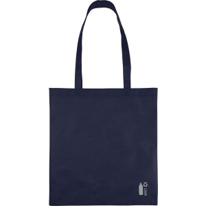 Recycled nonwoven (80 gsm) shopping bag Vian, blue (Shopping bags)