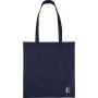 Recycled nonwoven (80 gsm) shopping bag Vian, blue