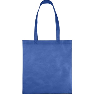 Recycled nonwoven (80 gsm) shopping bag Vian, cobalt blue (Shopping bags)