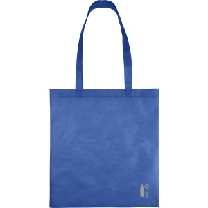 Recycled nonwoven (80 gsm) shopping bag Vian, cobalt blue (Shopping bags)