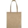 Recycled nonwoven (80 gsm) shopping bag Vian, khaki