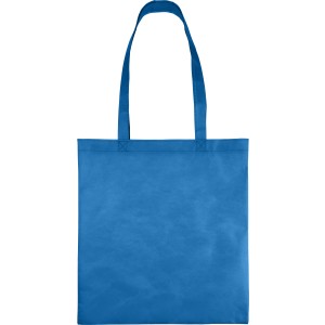 Recycled nonwoven (80 gsm) shopping bag Vian, light blue (Shopping bags)