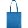 Recycled nonwoven (80 gsm) shopping bag Vian, light blue