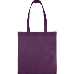 Recycled nonwoven (80 gsm) shopping bag Vian, purple (Shopping bags)