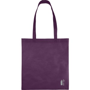 Recycled nonwoven (80 gsm) shopping bag Vian, purple (Shopping bags)
