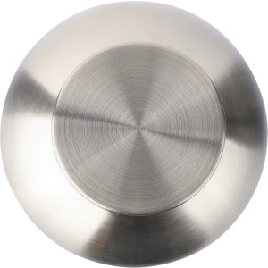 Recycled stainless steel bottle Isaiah, silver (Water bottles)