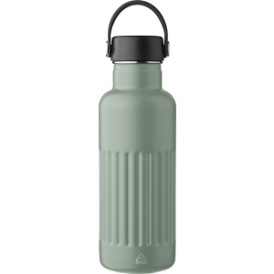 Recycled stainless steel double-walled drinking bottle (500 