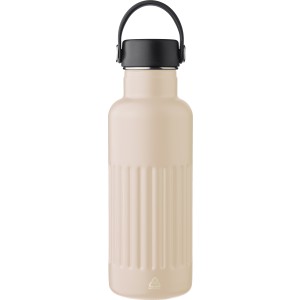 Recycled stainless steel double-walled drinking bottle (500 
