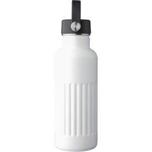 Recycled stainless steel drinking bottle (500 ml) Lior, whit (Thermos)