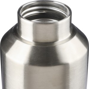 Recycled stainless steel drinking bottle (600 ml) Esen, blue (Thermos)