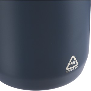 Recycled stainless steel drinking bottle (600 ml) Esen, blue (Thermos)