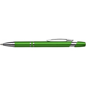 Retractable ballpen, light green