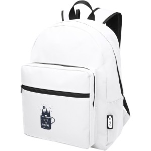 Retrend RPET backpack, White (Backpacks)