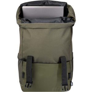 Roam GRS recycled modular backpack, Green (Backpacks)