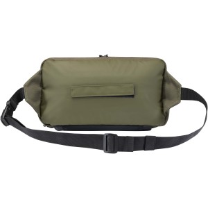 Roam GRS recycled modular sling bag, Green (Backpacks)