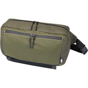 Roam GRS recycled modular sling bag, Green (Backpacks)