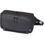 Roam GRS recycled modular sling bag, Solid black