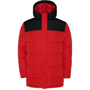 Tallin unisex insulated jacket, Red, Solid black