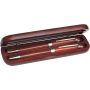 Rosewood writing set Jonah, brown