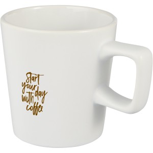 Ross 280 ml ceramic mug, White (Mugs)