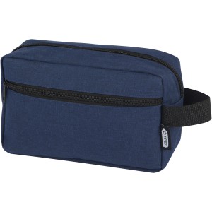 Ross GRS RPET toiletry bag 1.5L, Heather navy (Cosmetic bags)