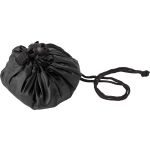 rPET 210D foldable duffle bag Jos, Black (1041624-01)