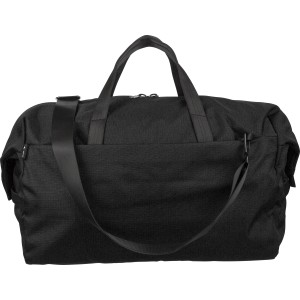 rPET (300D) polyester Ocean Bound sports bag Niv, black