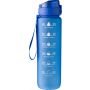 RPET drinking bottle (1000 ml) Brinley, cobalt blue