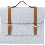 RPET felt document bag Amelia, light grey (970977-27)