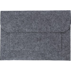 RPET felt document bag Riley, grey (Laptop & Conference bags)