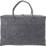 RPET felt duffle bag Savannah, grey