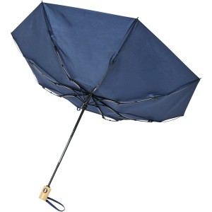 RPET folding umbrella , Navy (Foldable umbrellas)