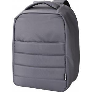 RPET polyester (300D) anti-theft laptop backpack Calliope, g (Backpacks)