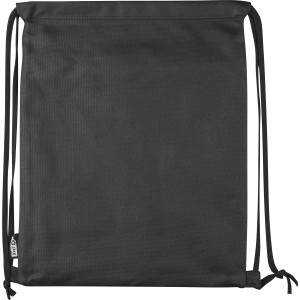 rPET polyester (600D) drawstring backpack Auri, blue (Backpacks)
