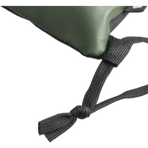 rPET polyester (600D) drawstring backpack Auri, green (Backpacks)