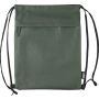 rPET polyester (600D) drawstring backpack Auri, green