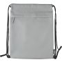 rPET polyester (600D) drawstring backpack Auri, grey