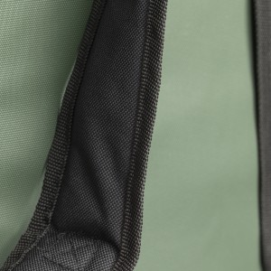 rPET polyester (600D) roll-top backpack Yani, green (Backpacks)