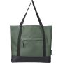 rPET polyester (600D) tote bag Lumi, green