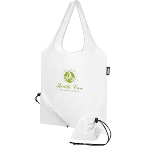 Sabia RPET foldable tote bag, White (Shopping bags)