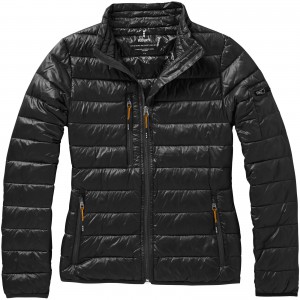 Scotia light down ladies jacket, solid black (Jackets)