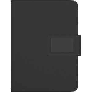 SCX.design O16 A5 light-up notebook powerbank, Solid black (Powerbanks)