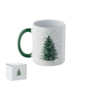 Seasonal ceramic mug 300ml, Green